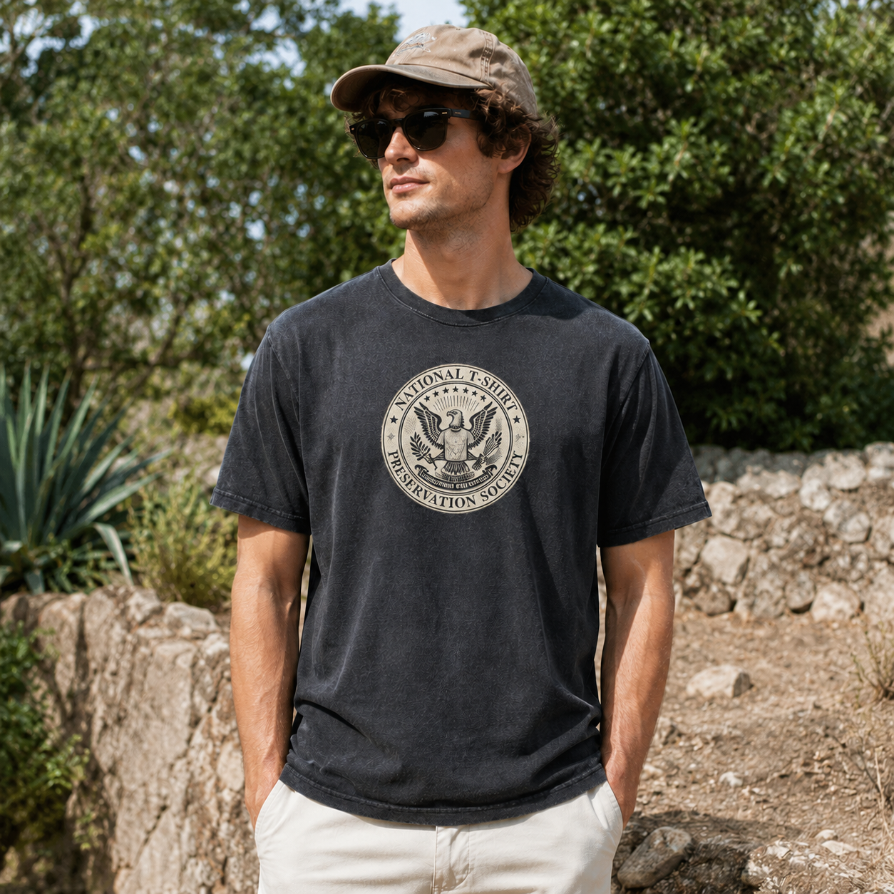 National T-Shirt Preservation Society Mineral Wash Tee