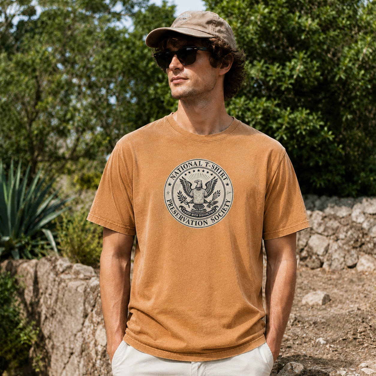 National T-Shirt Preservation Society Mineral Wash Tee