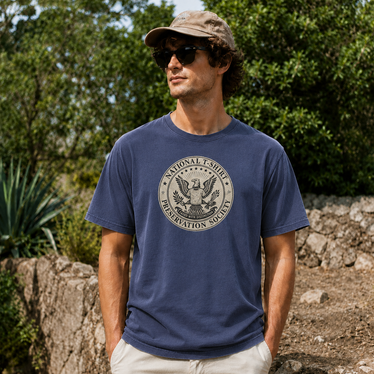 National T-Shirt Preservation Society Mineral Wash Tee