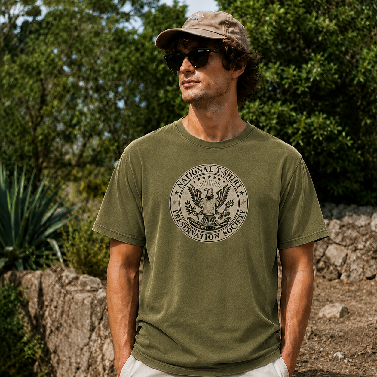 National T-Shirt Preservation Society Mineral Wash Tee