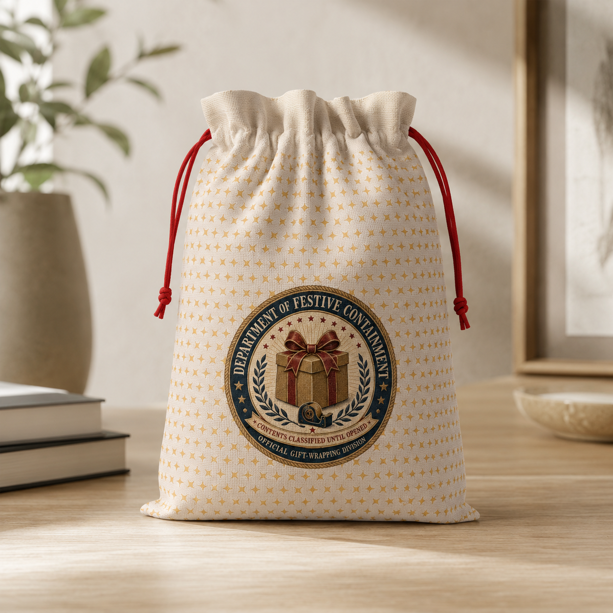Department of Festive Containment Gift Bag