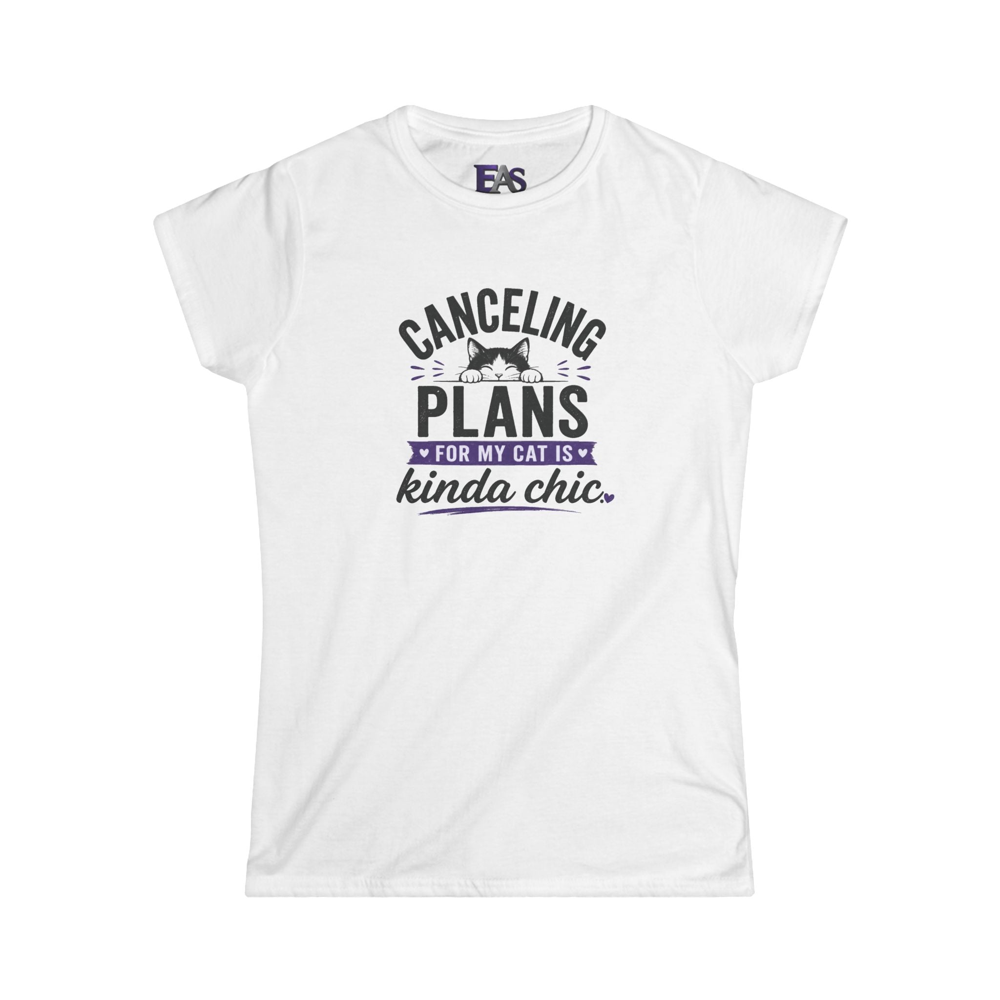 Canceling Plans for My Cat Is Kinda Chic Women’s T-Shirt