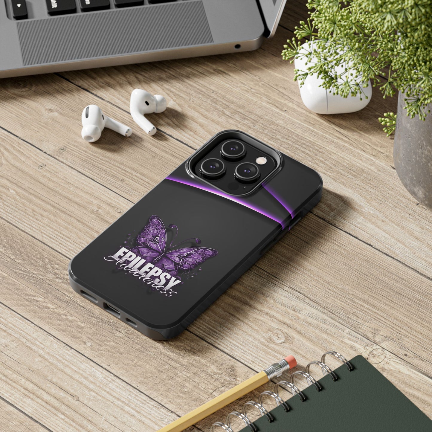 Epilepsy Awareness Butterfly Tough Phone Cases