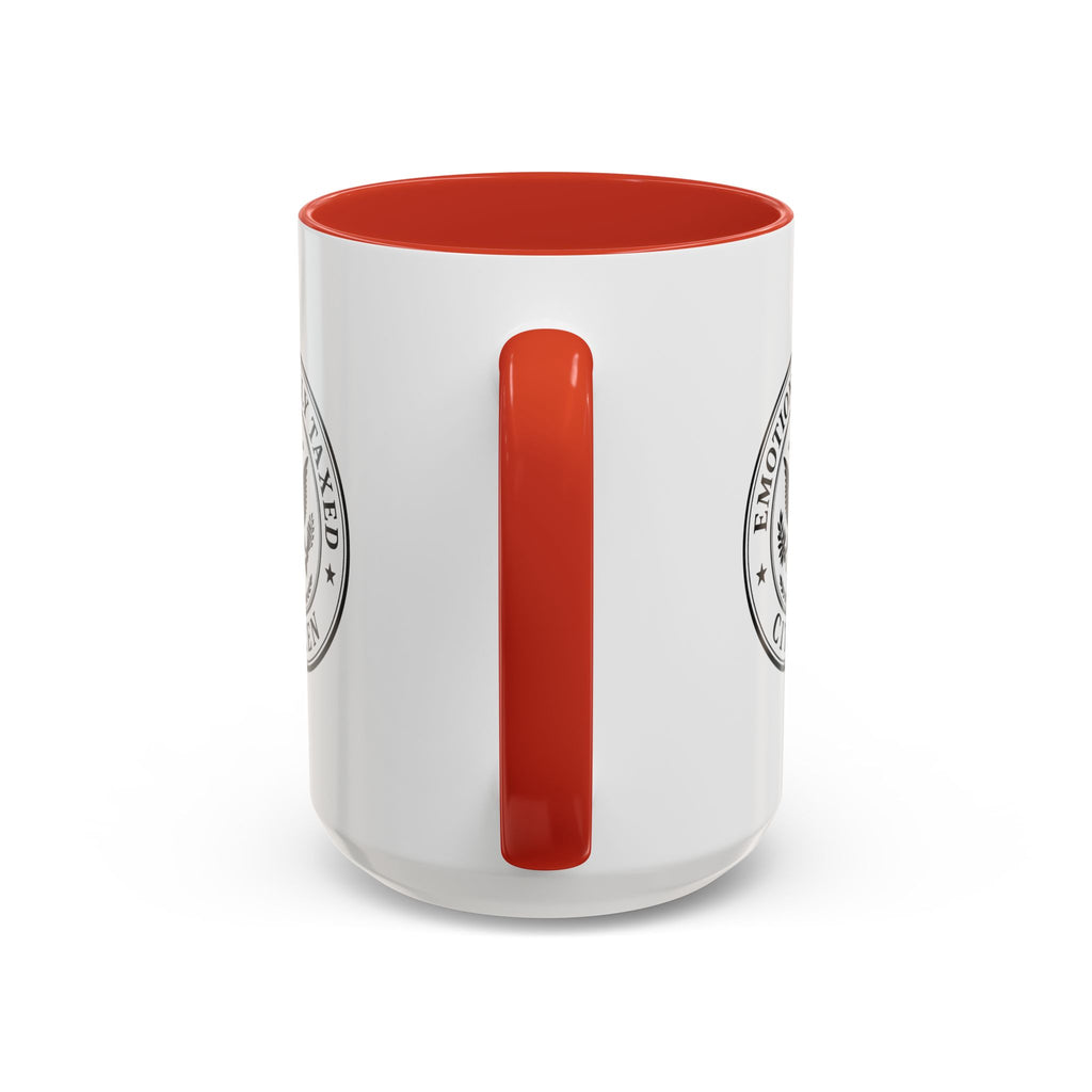 Emotionally Taxed Citizen Accent Mug | Existential Office Mug