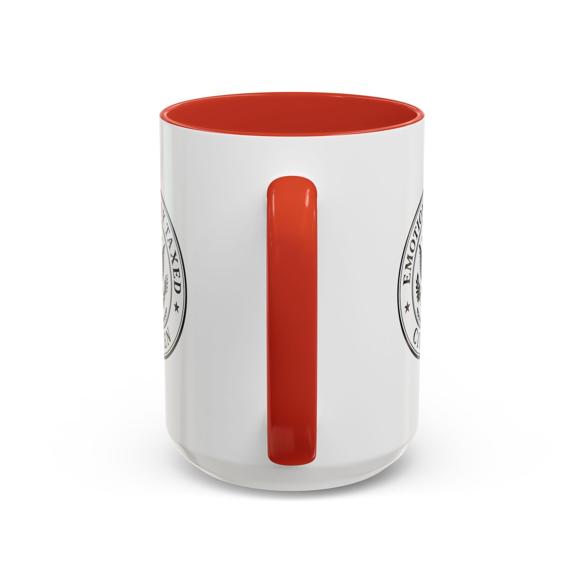 Emotionally Taxed Citizen Accent Mug | Existential Office Mug