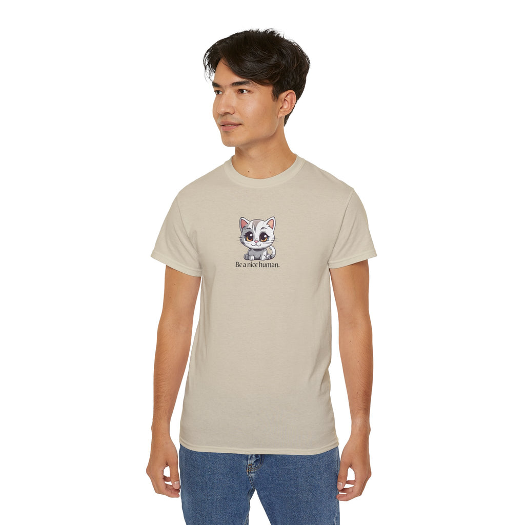 Be Nice Unisex Ultra Cotton Tee - Epileptic Al’s Shop