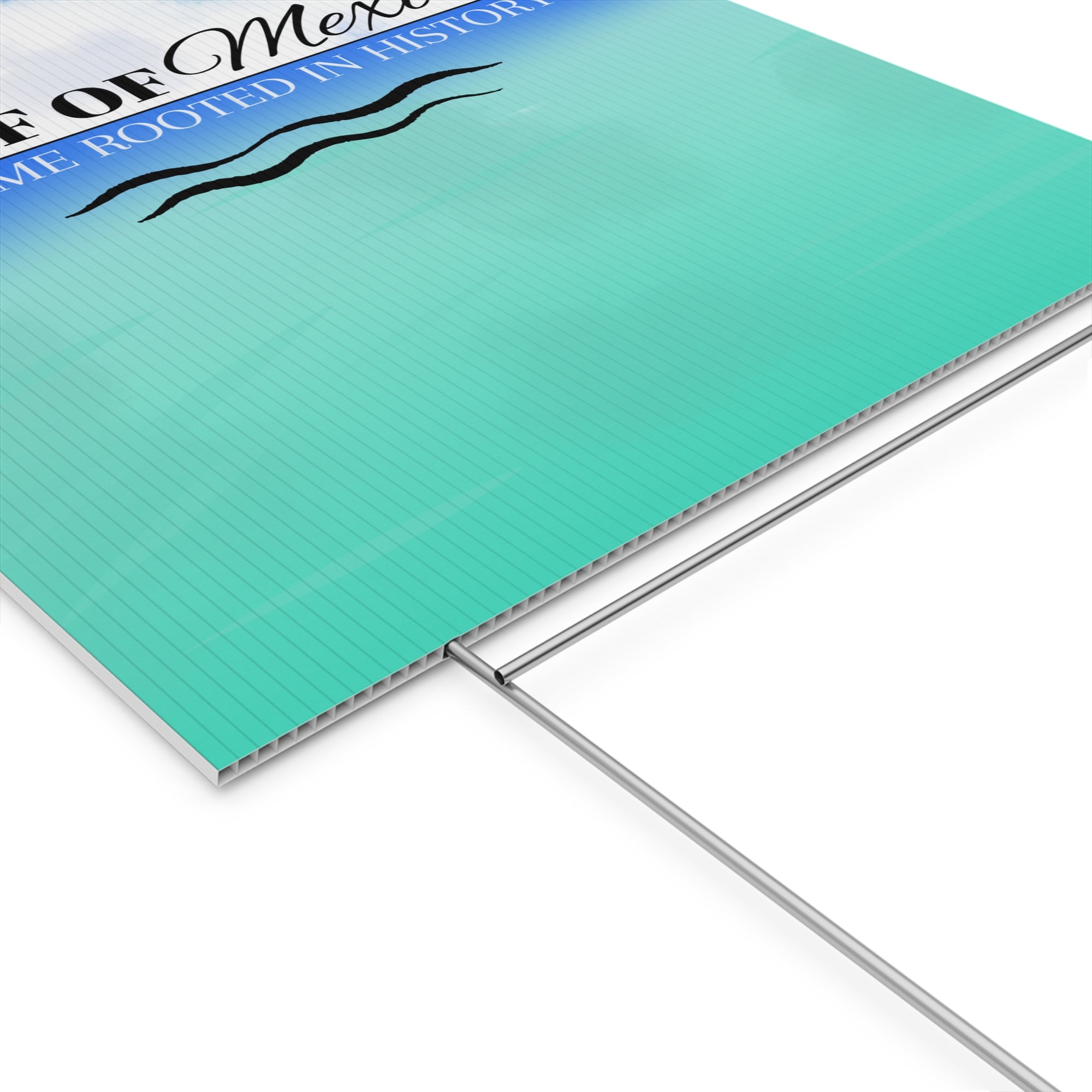 Gulf of Mexico Plastic Yard Sign