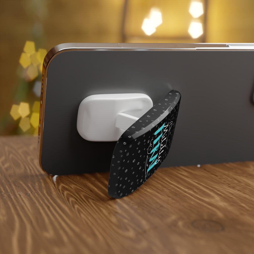 Mildly Feral Phone Grip – Cat Paw Pattern Pop Grip with Kickstand Function