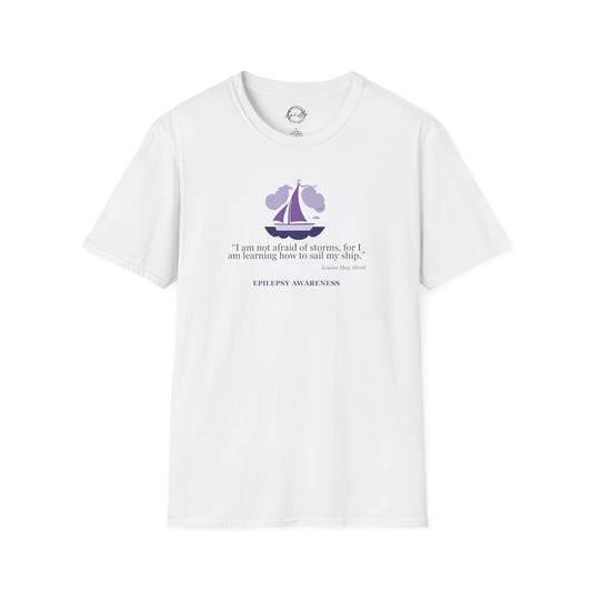 Epilepsy Awareness Quote T-Shirt - Unisex Softstyle Tee