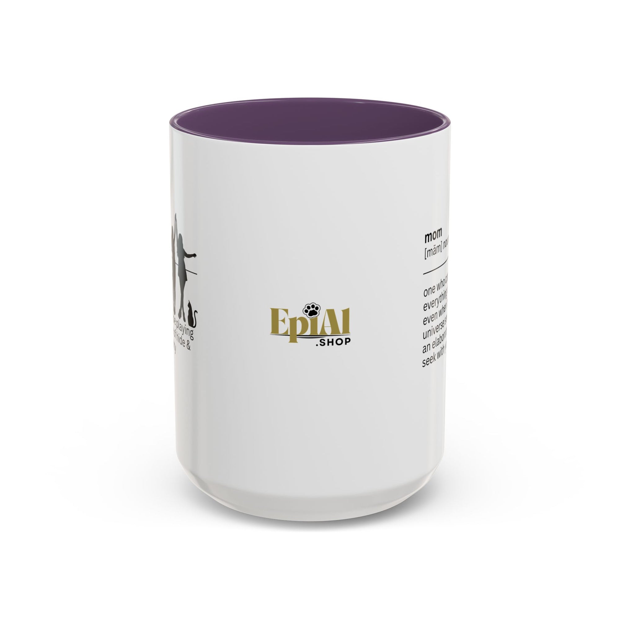 Mom Okay Accent Coffee Mug - Perfect Gift for Moms