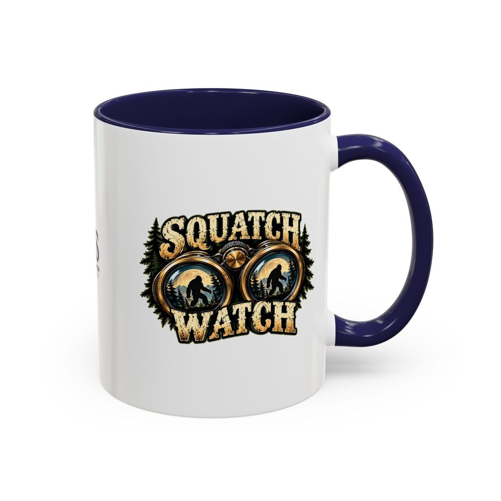 Squatch Watch Bigfoot Mug | Two-Tone Sasquatch Coffee Cup (11oz/15oz)