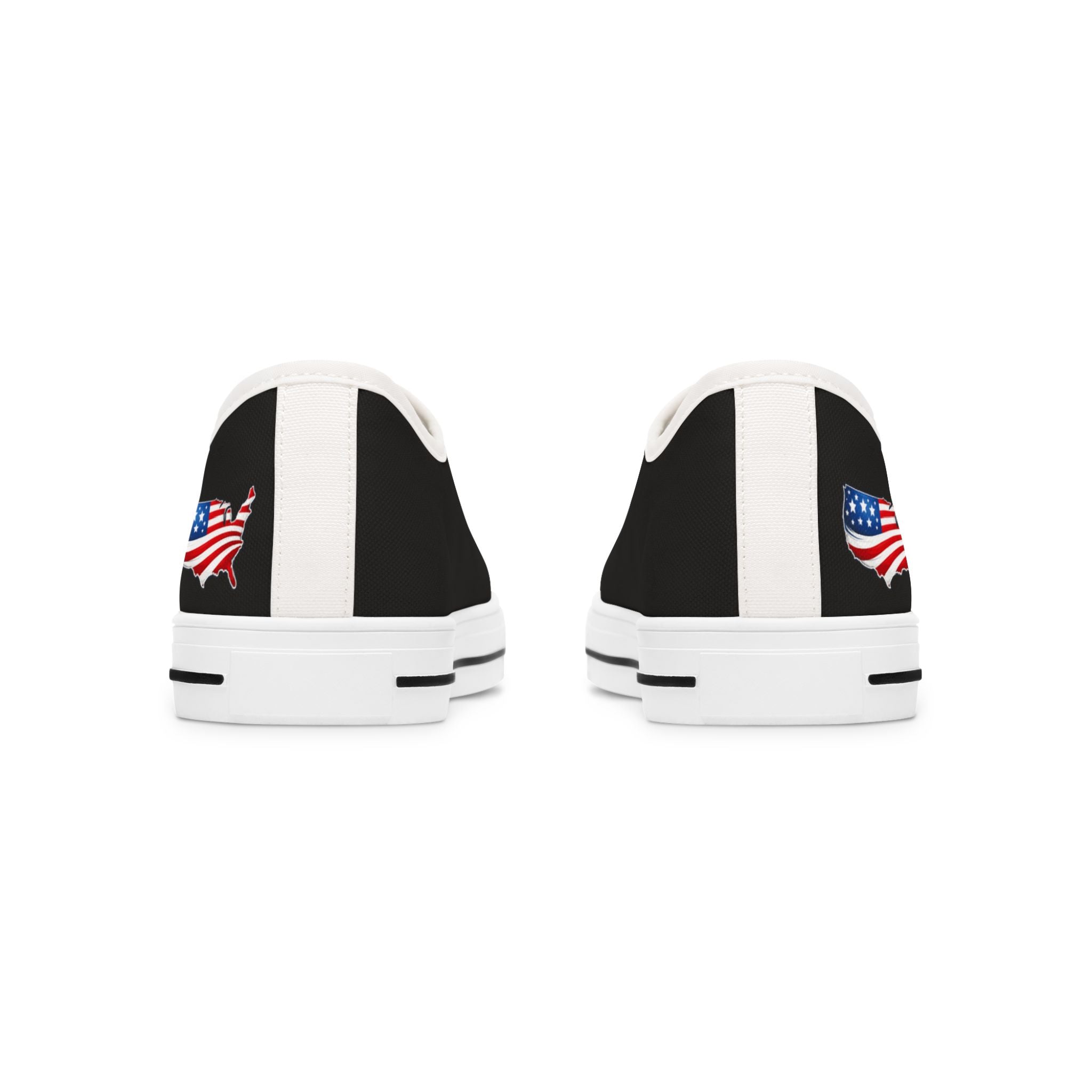 Make America Gracious Again Women's Low-Top Sneakers (Parody Canvas Shoes)