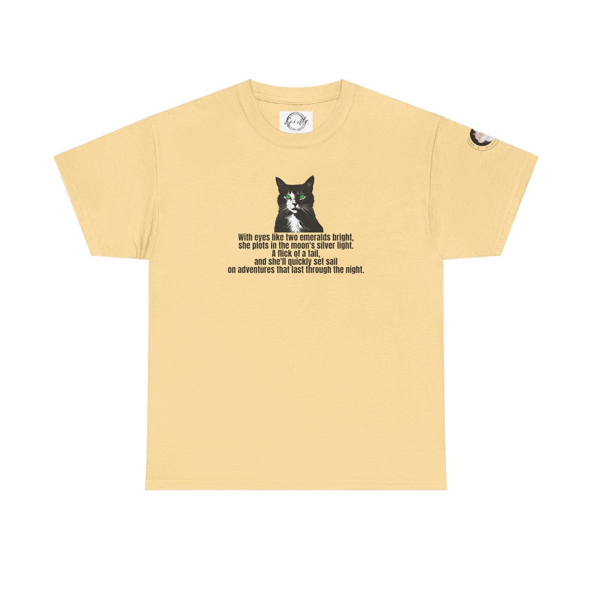 Emerald Eyed Mischief Unisex Heavy Cotton Tee - EpiAl's Shop