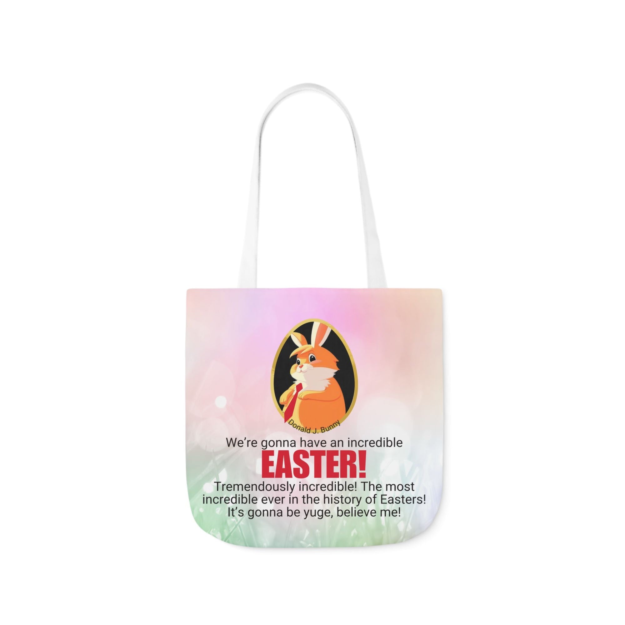 Incredible Easter Canvas Tote Bag - 5-Color Straps Printify