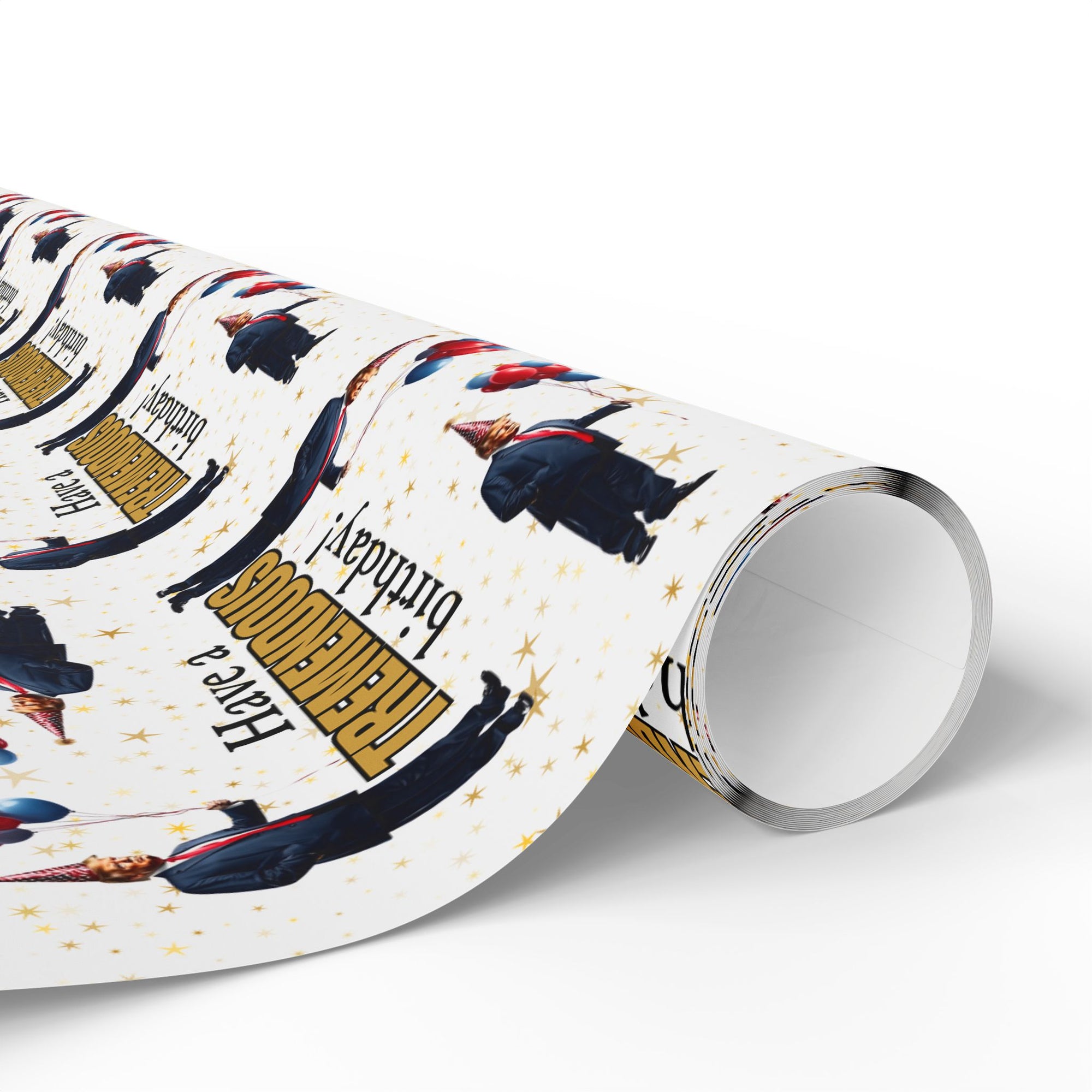Tremendous Trump Birthday Wrapping Paper