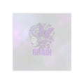 Photo depicting the ​Purple Brain Be Brave Post-it® Note Pads from EpiAl's Shop.
