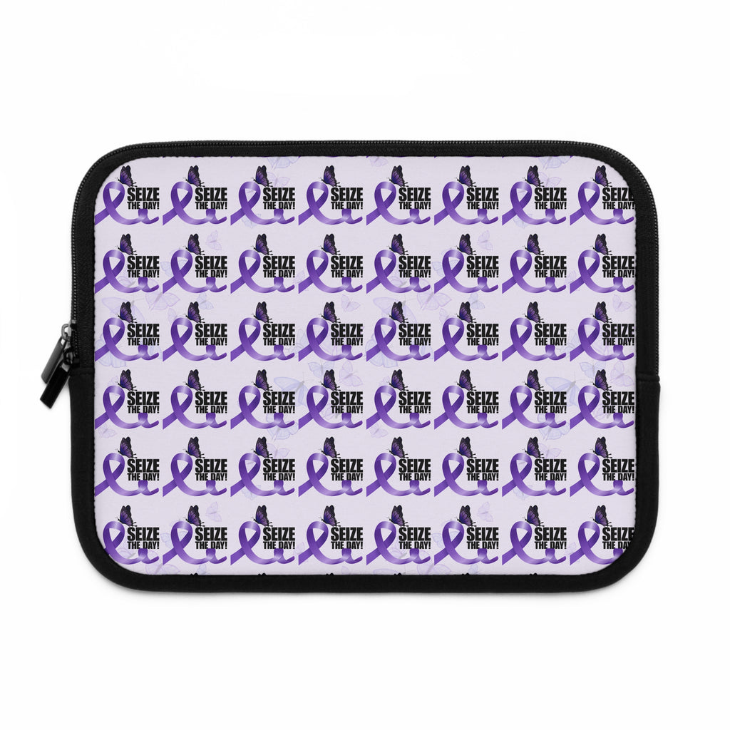 Purple Epilepsy Awareness Laptop Sleeve