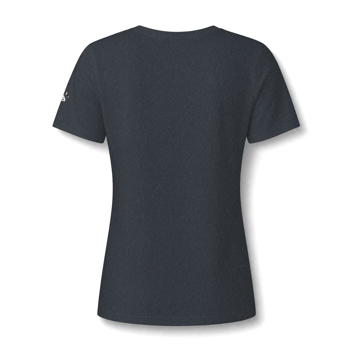 Kitten & Dandelion Women's Relaxed V-Neck T-Shirt | Cat Lover Floral Tee