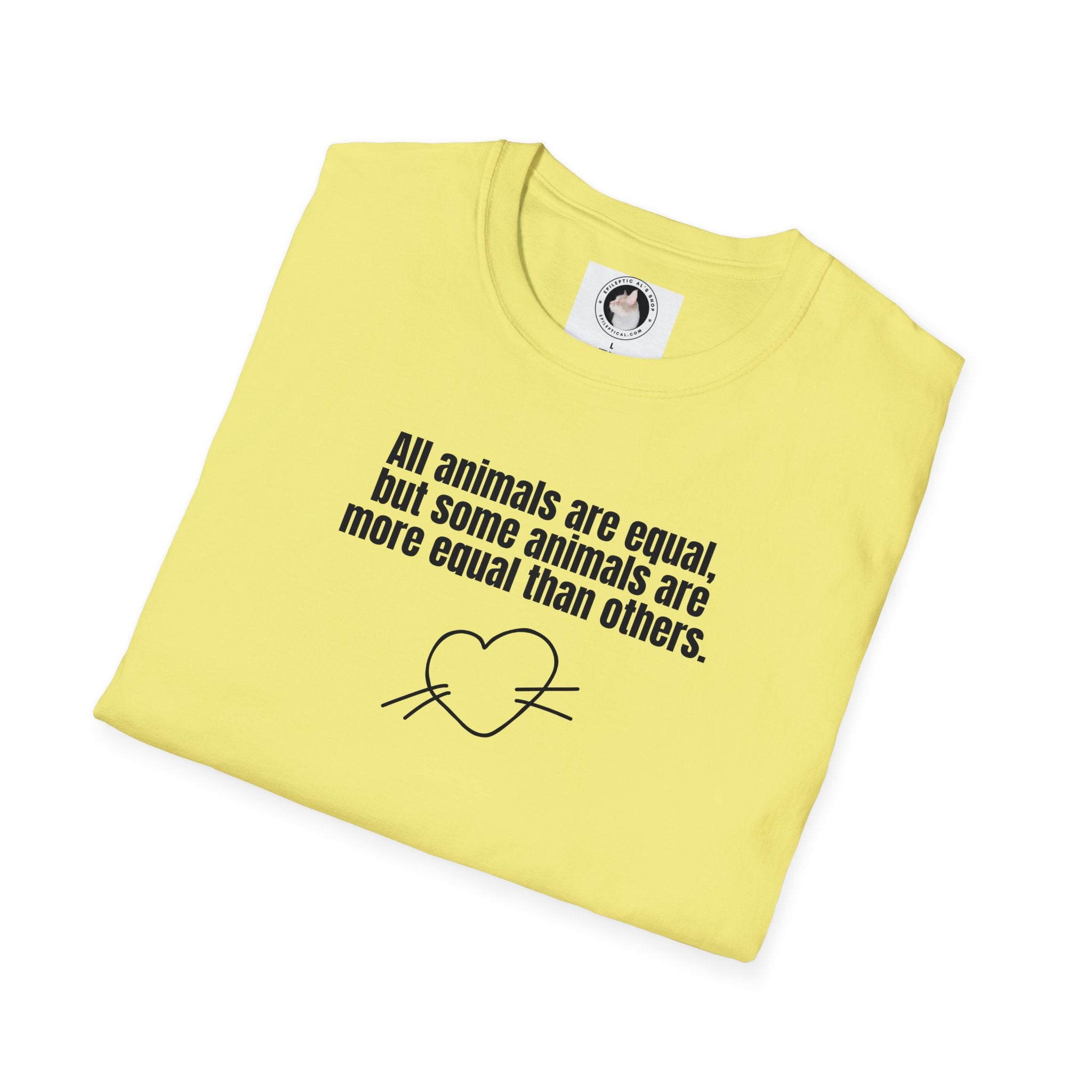 Equal Unisex Softstyle T - Shirt - T - Shirt - Epileptic Al’s Shop