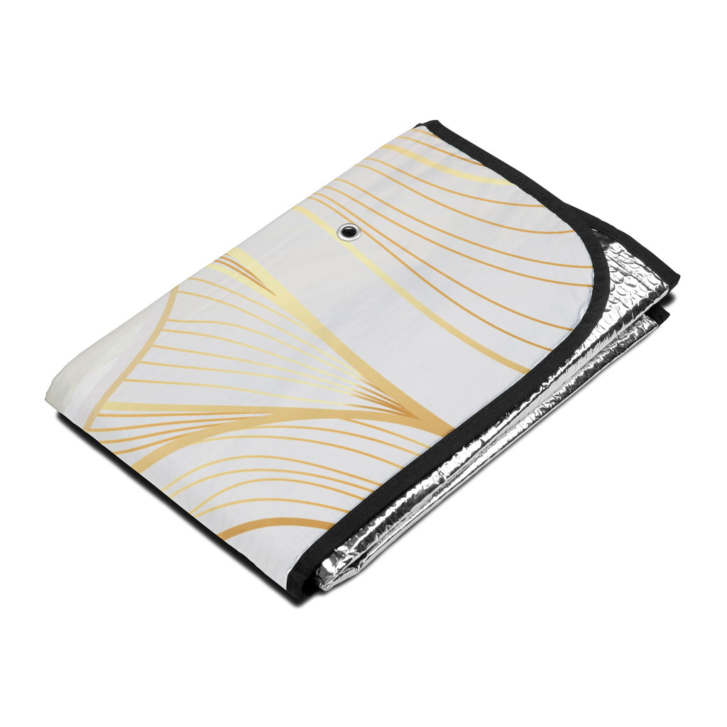 Stylish Car Sun Shades with Elegant Cat Lady Design