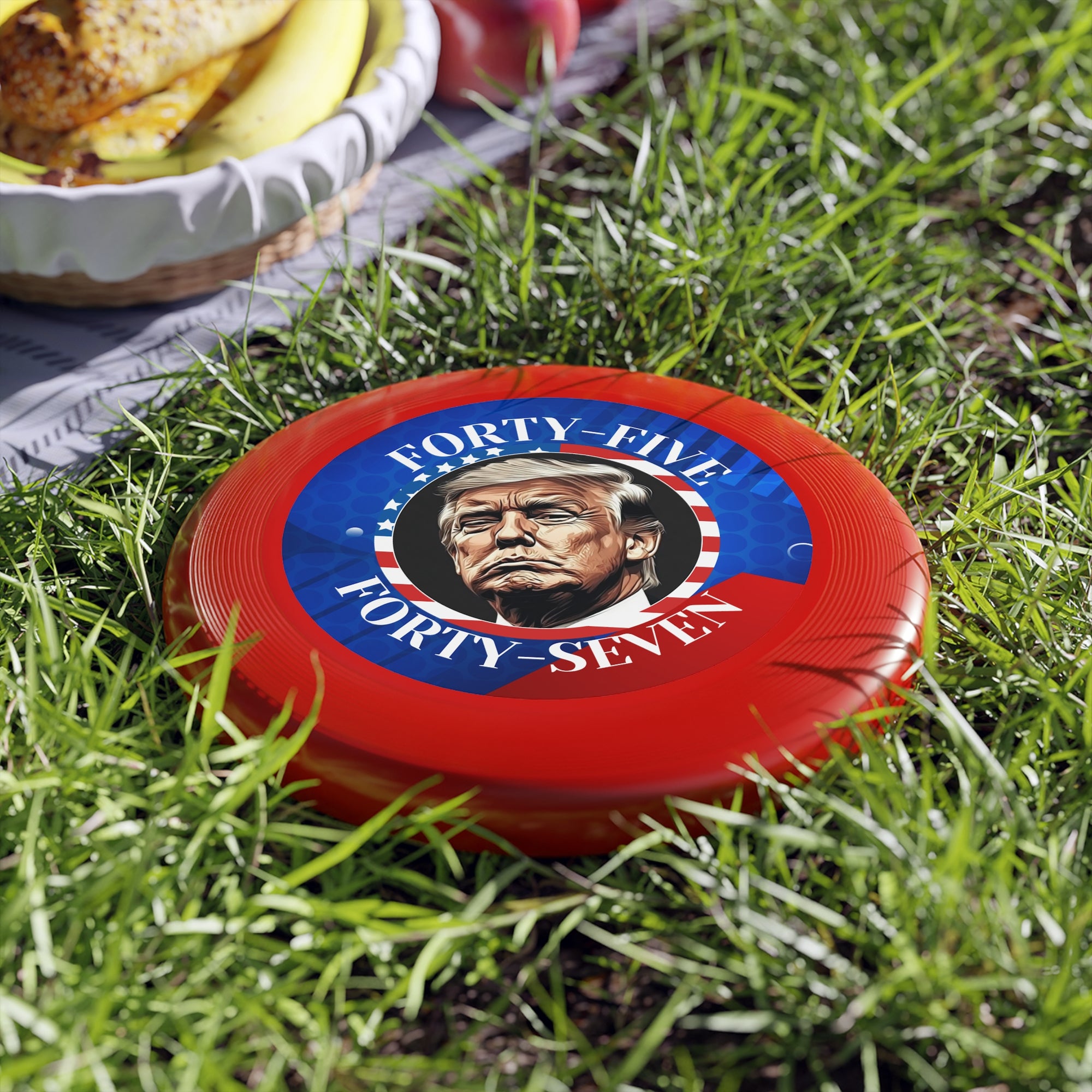 Trump 45 47 Frisbee - Fun Outdoor Game