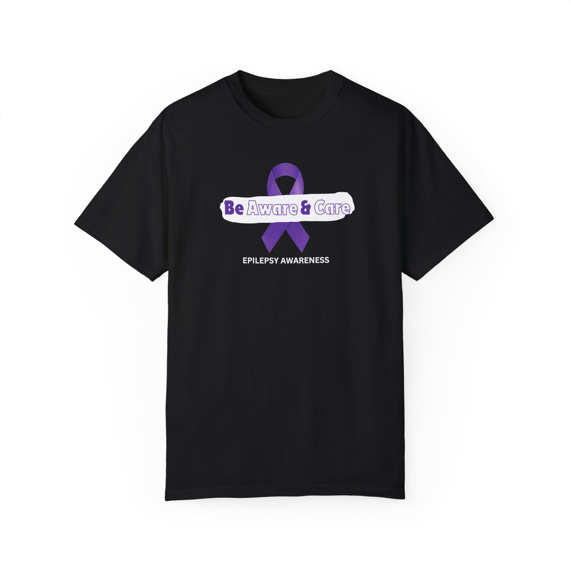 Be Aware Unisex Garment - Dyed T - shirt - T - Shirt - Epileptic Al’s Shop