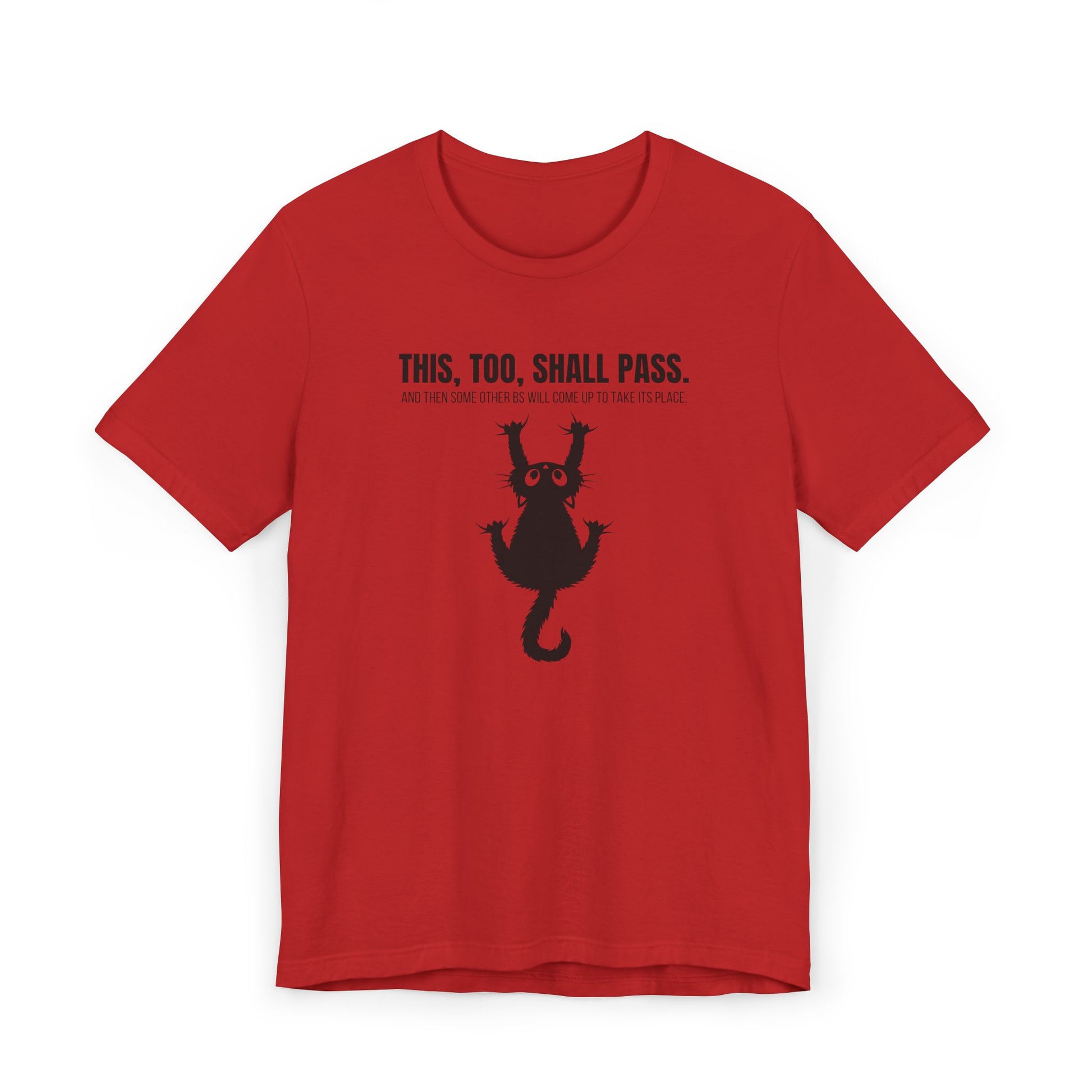 This Too Shall Pass Unisex Jersey T - Shirt - T - Shirt - Epileptic Al’s Shop