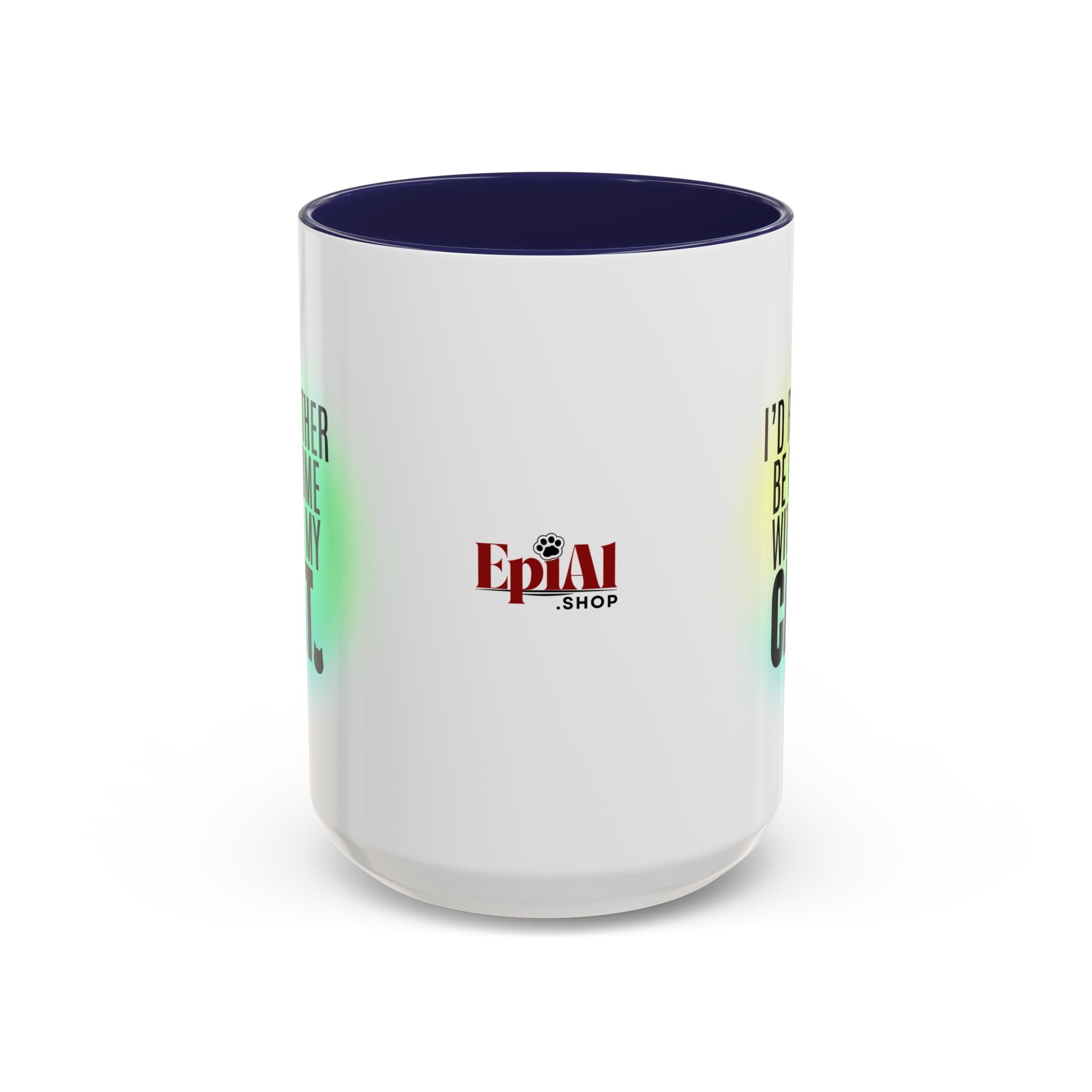 Photo depicting the ​Rather Be Home Accent Coffee Mug (11, 15oz) from EpiAl's Shop.