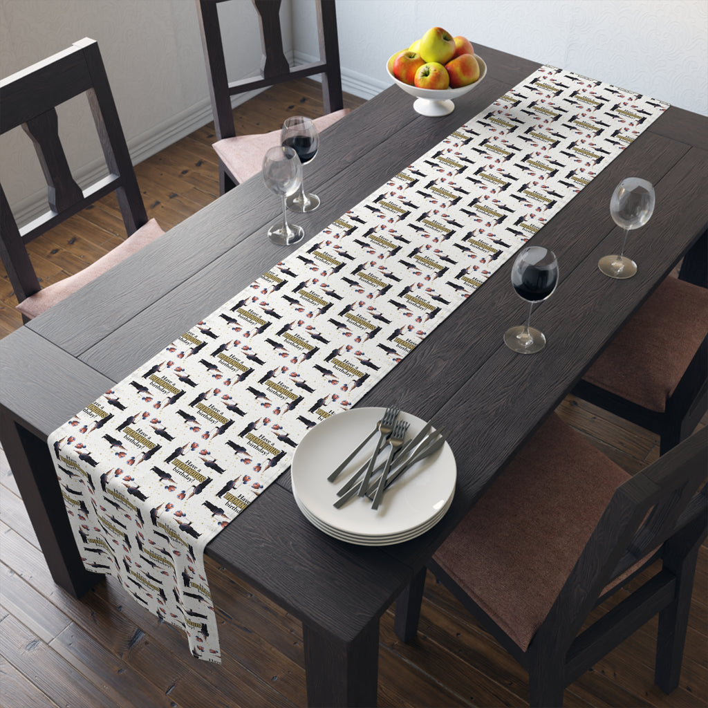 Tremendous Trump Birthday Table Runner