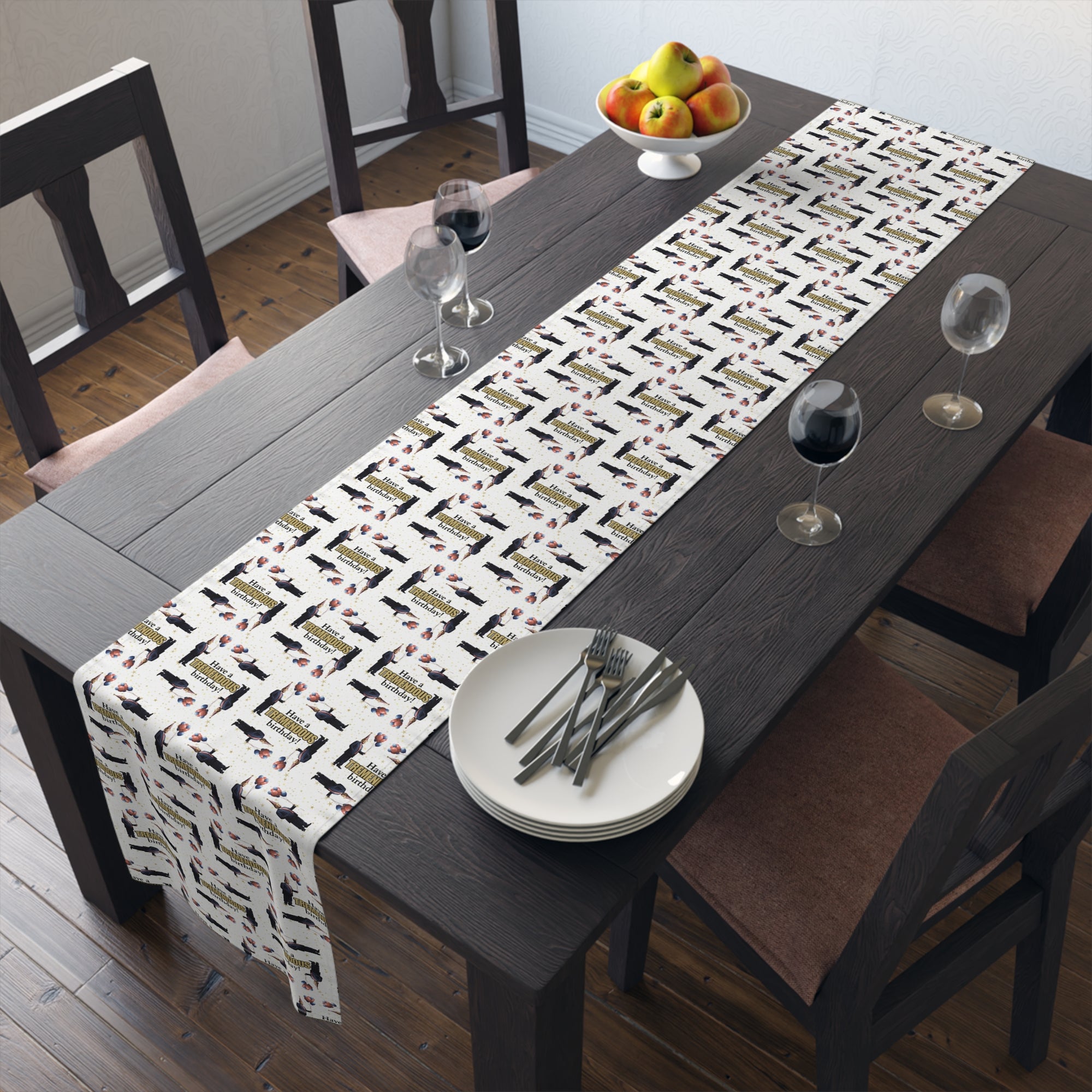 Tremendous Trump Birthday Table Runner