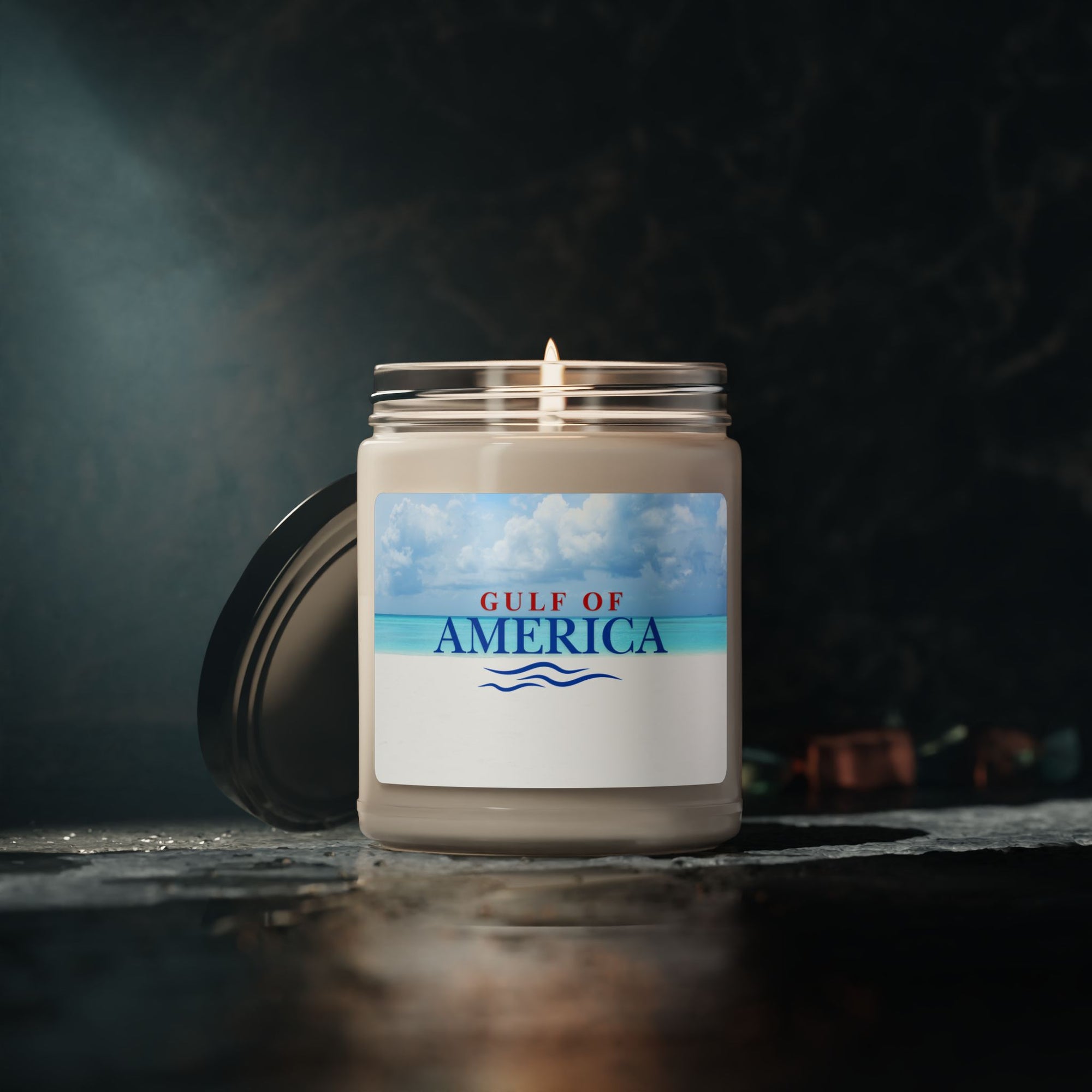American Gulf Scented Soy Candle, 9oz Aromatic Decor