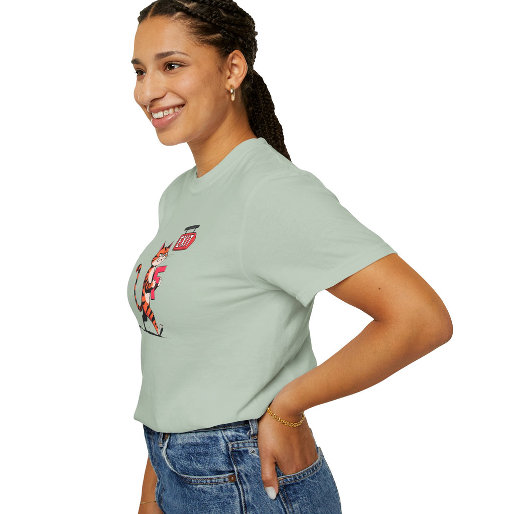 Getting the F Outta Here Unisex Garment-Dyed T-shirt