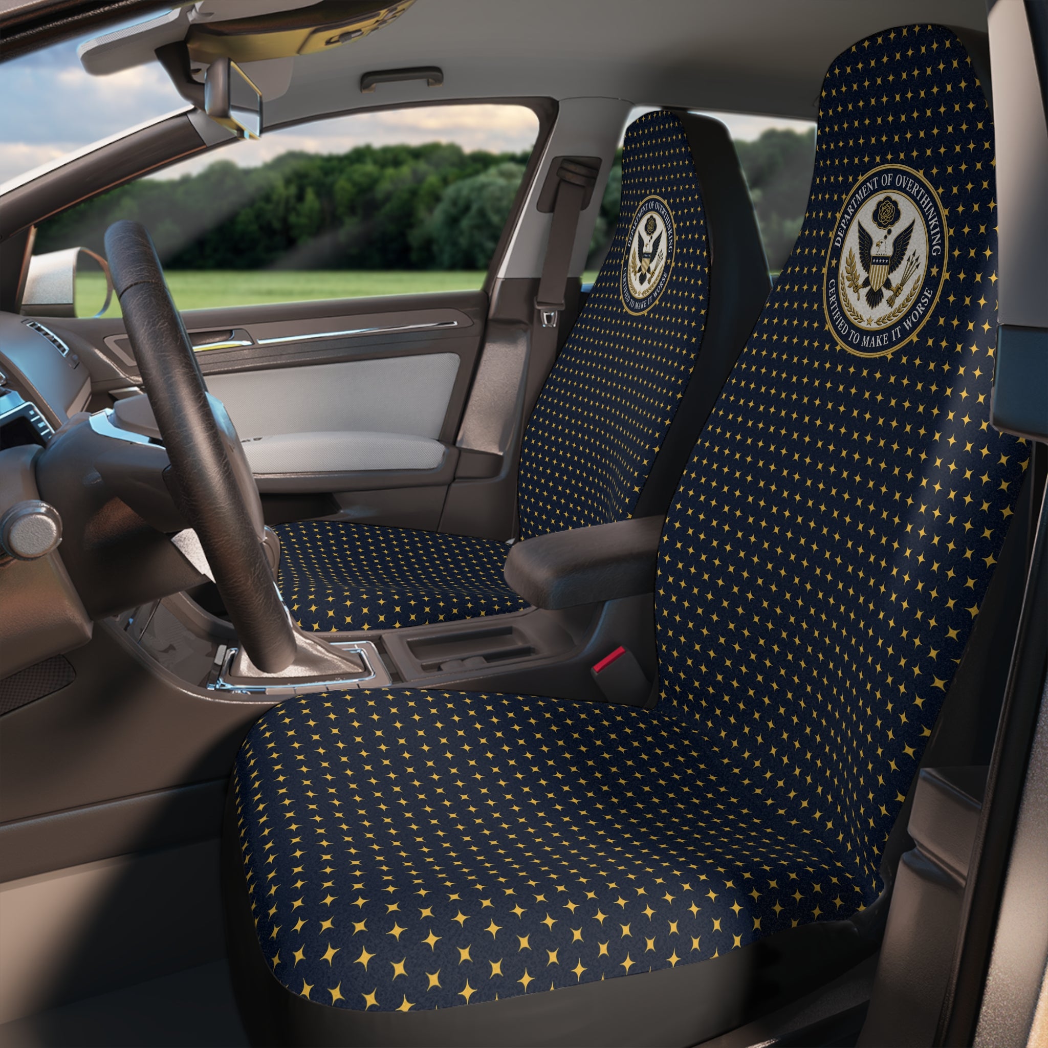 Department of Overthinking Car Seat Covers
