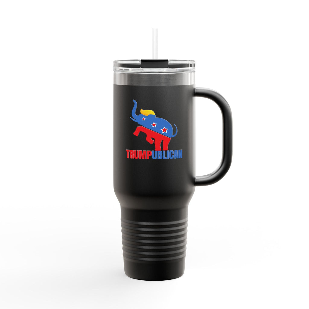 Trumpublican Patriotic Insulated Travel Mug - 40oz Printify
