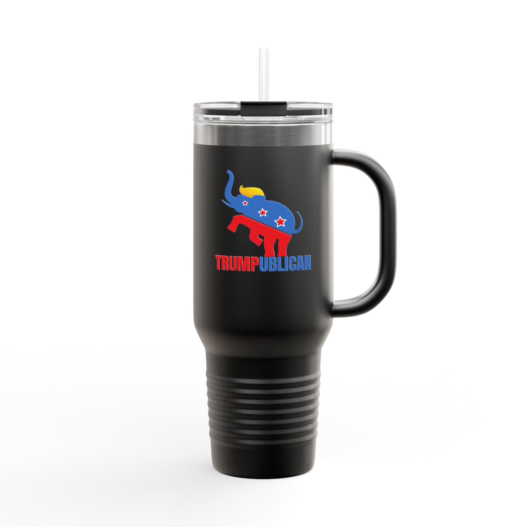 Trumpublican Patriotic Insulated Travel Mug - 40oz Printify