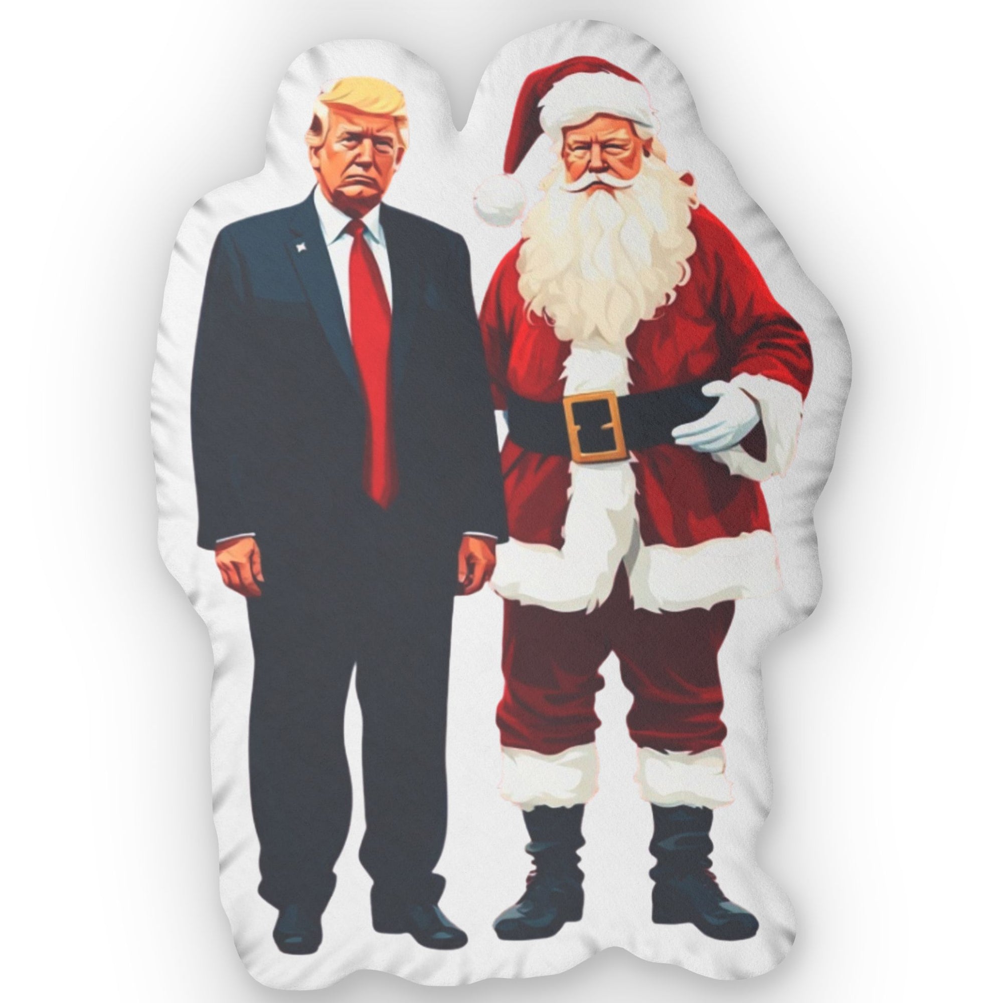 Trump & Santa Shaped Pillows