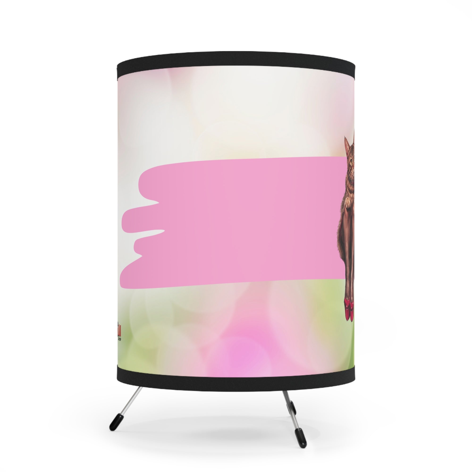 Chic Heeled Cats Tripod Lamp, Unique Gift for Cat Lovers