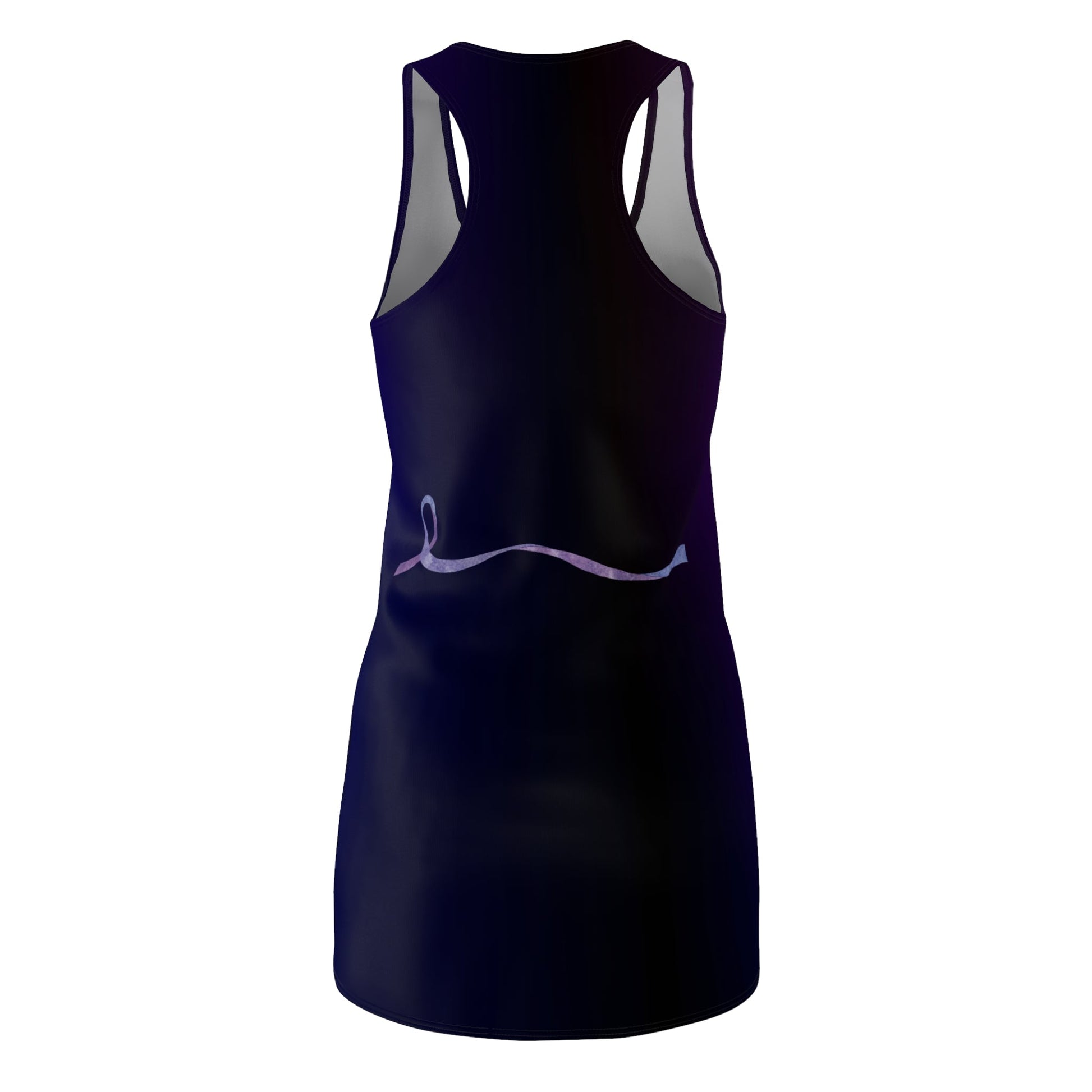 Purple Ribbon for Epilepsy Racerback Dress - Modern Chic with a Message Printify
