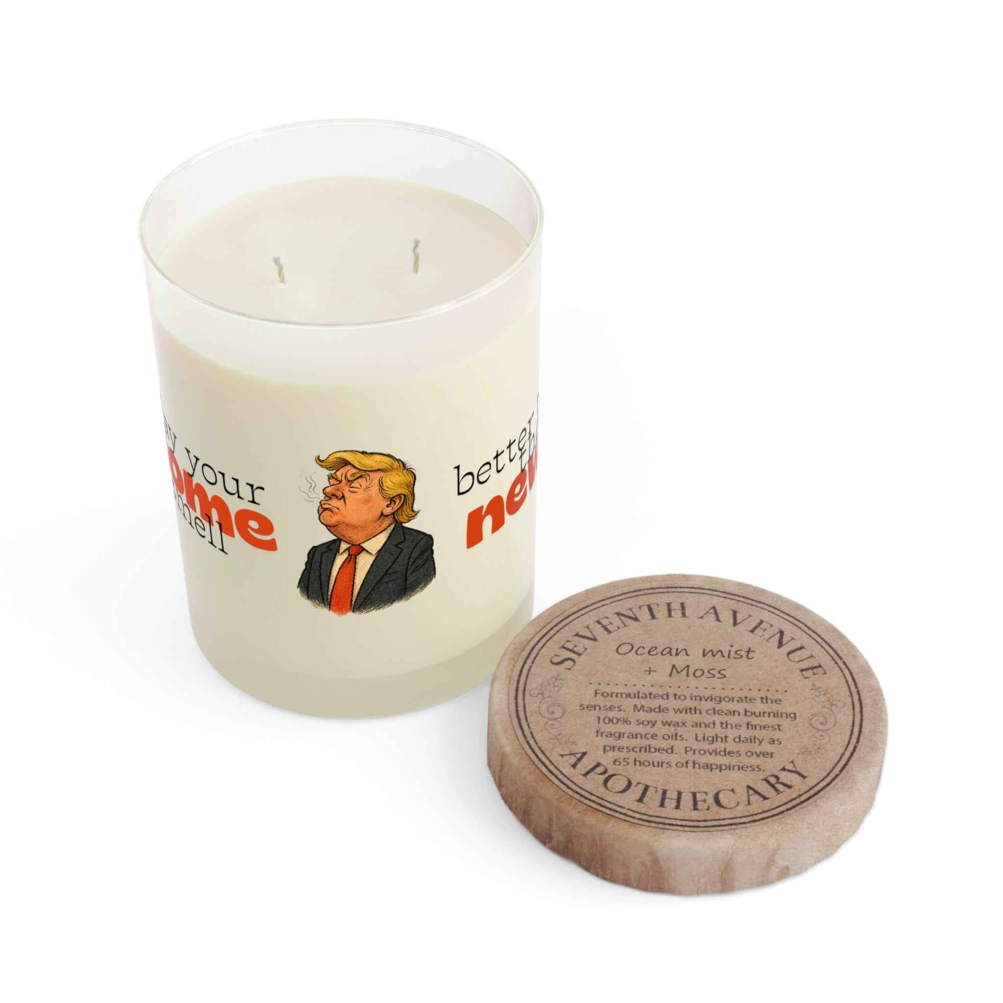 Civic Nonsense Jar Candle — “May Your Home Smell Better Than the News”