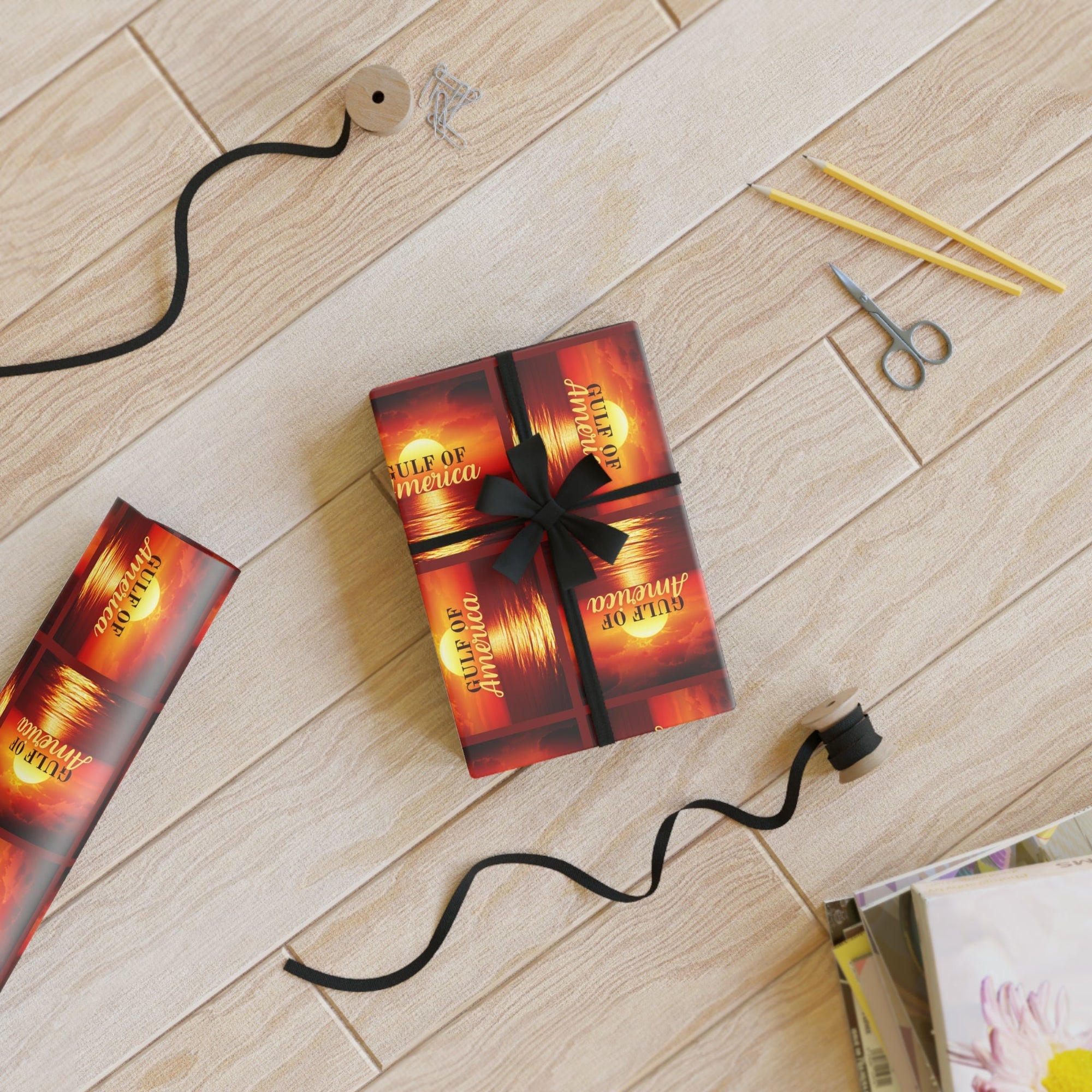 Gulf of America Gift Wrapping Paper Roll Printify