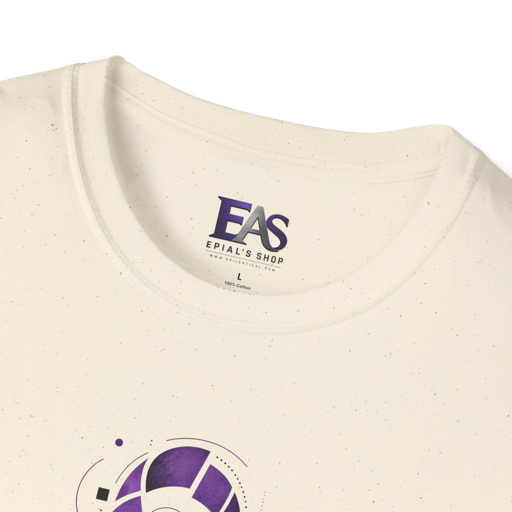 Fragmented, Not Broken Epilepsy Awareness T-Shirt | Purple Ribbon Unisex Graphic Tee