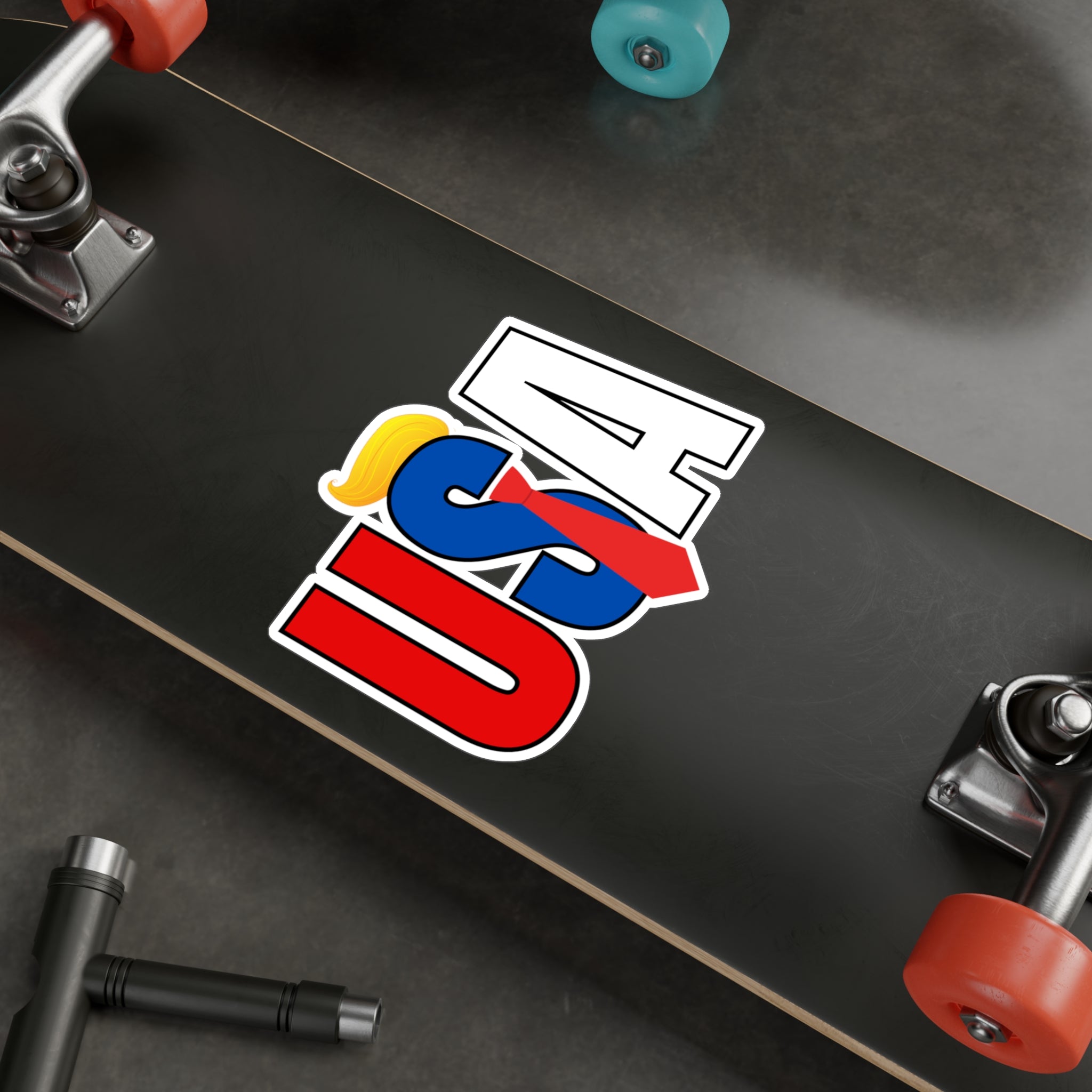 USA Kiss-Cut Vinyl Decals