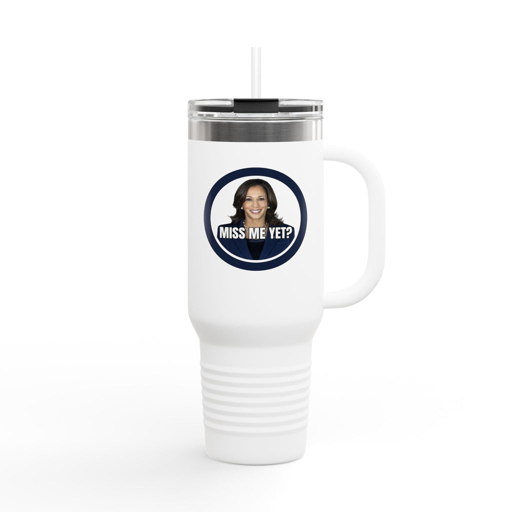 Insulated Travel Mug - 40oz "Miss Me Yet?" - Perfect Gift for Coffee Lovers