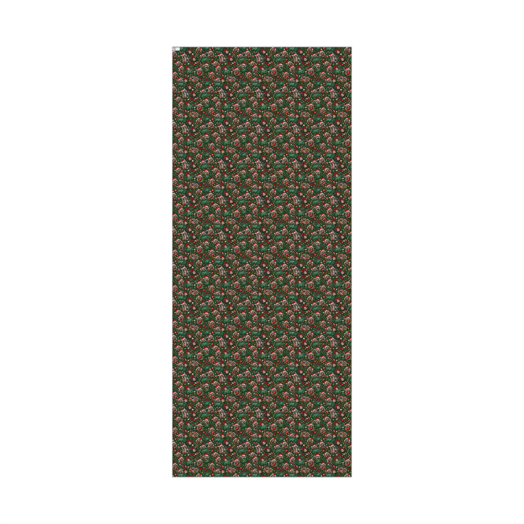 Jimothy’s Merry Trashmas Raccoon Christmas Wrapping Paper