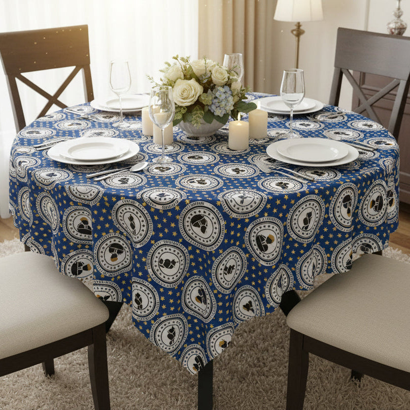 A Beautiful Table Tablecloth – Faux Official Parody Seal Design