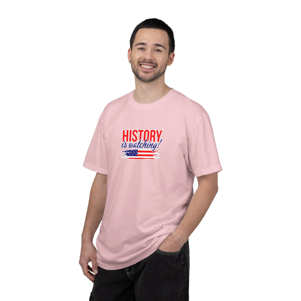 History Is Watching Patriotic Statement T-Shirt