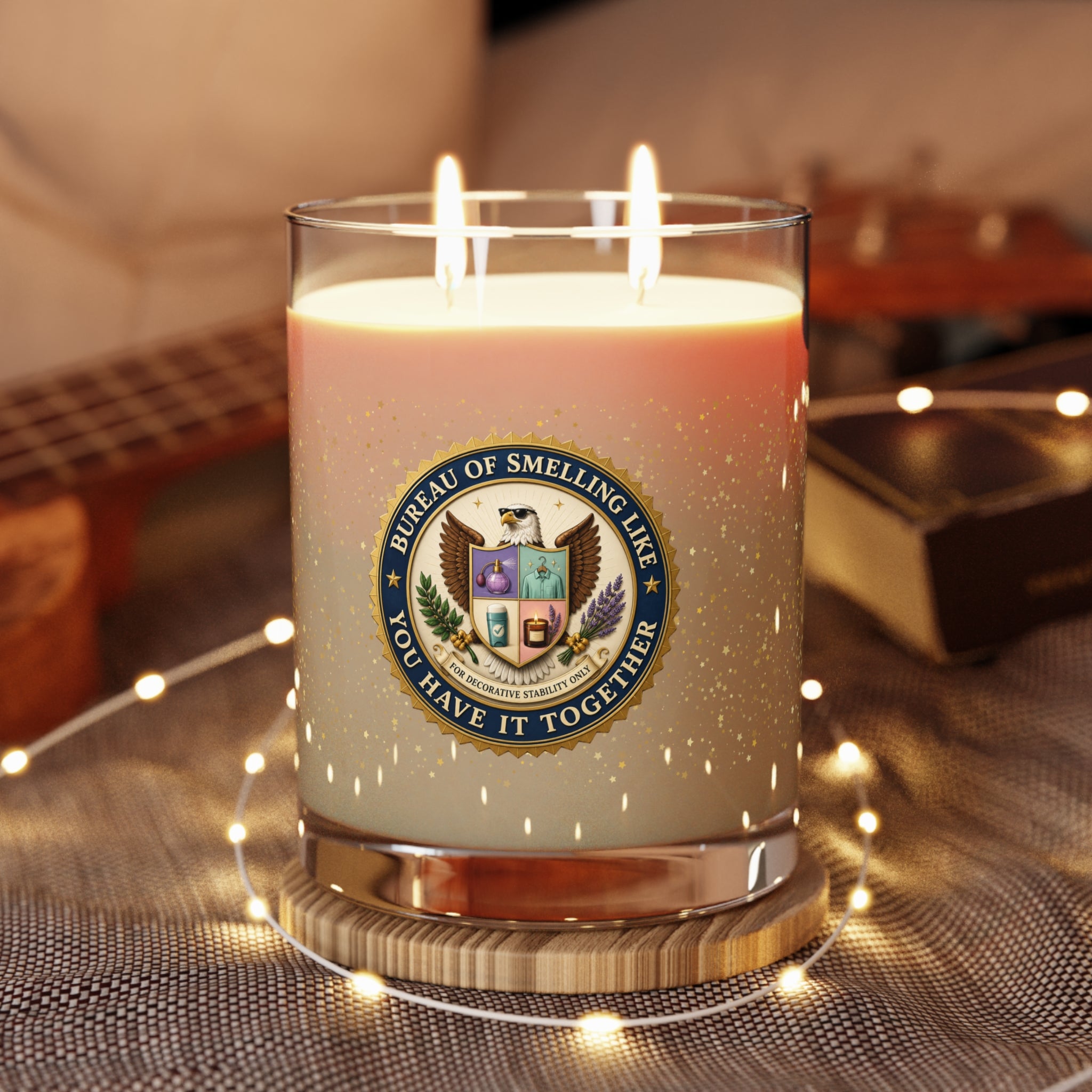 Bureau of Smelling Like You Have It Together Soy Candle | Funny 11 oz Candle
