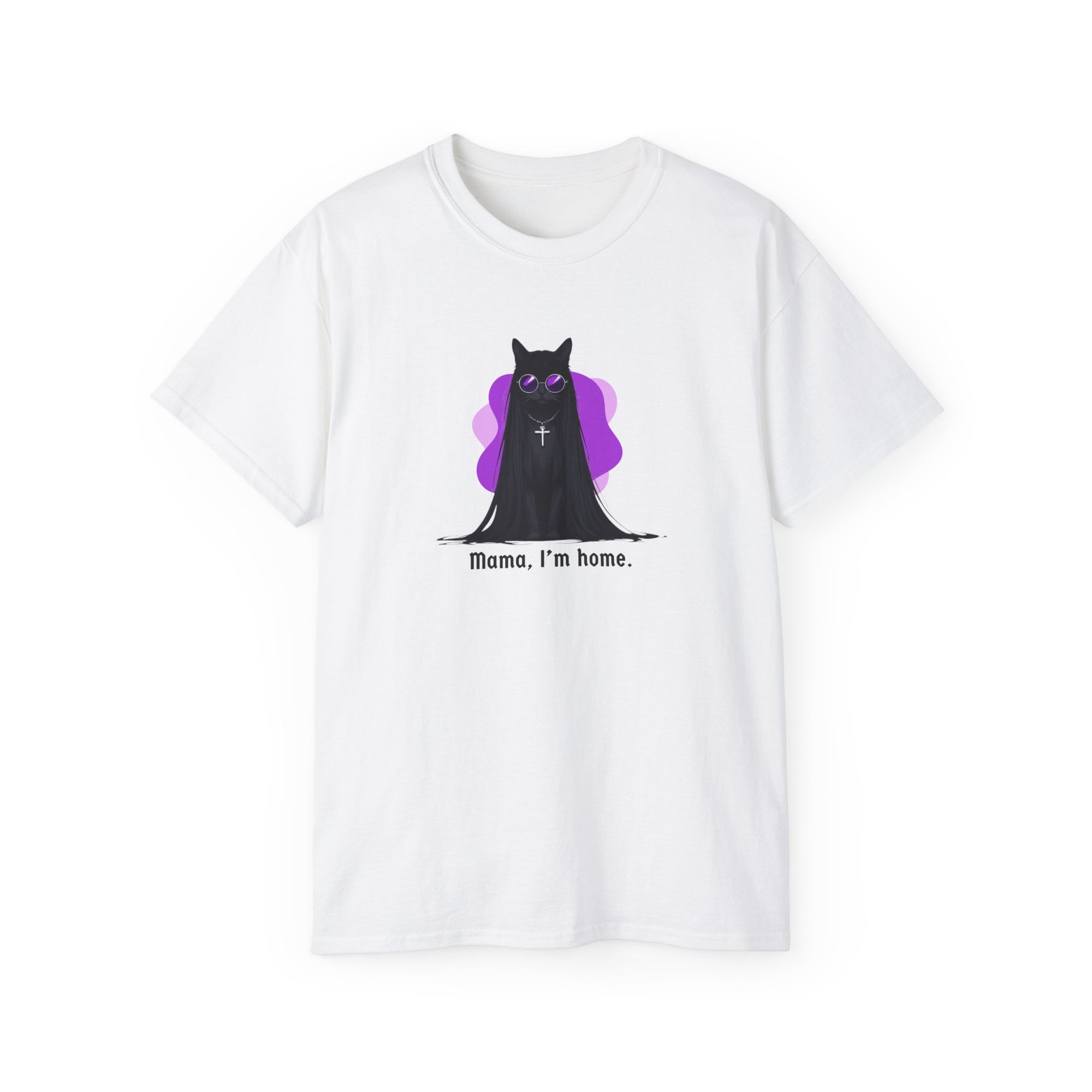 Mama I'm Home Ozzy Cat Graphic Tee
