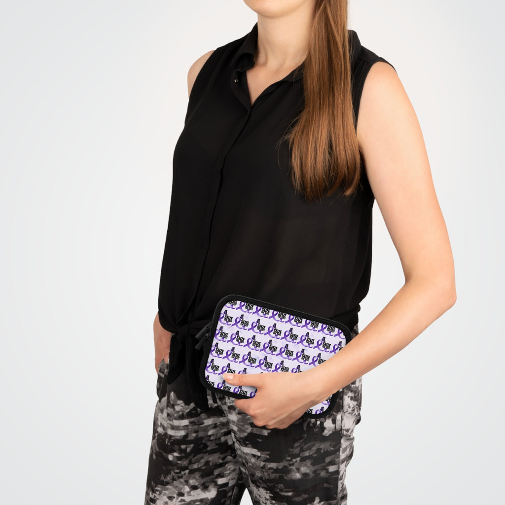 Purple Epilepsy Awareness Laptop Sleeve