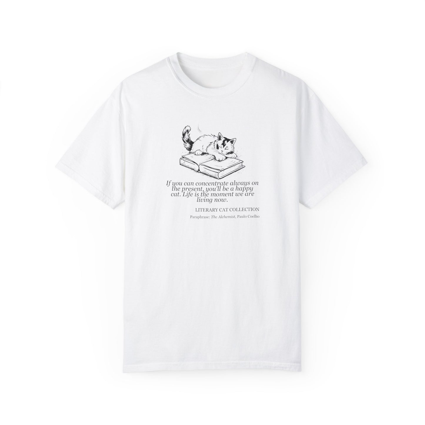 Literary Cat Unisex T-Shirt - The Alchemist